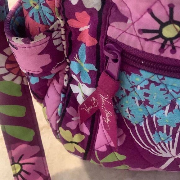 VERA BRADLEY Pink Floral Crossbody - Picture 3 of 6